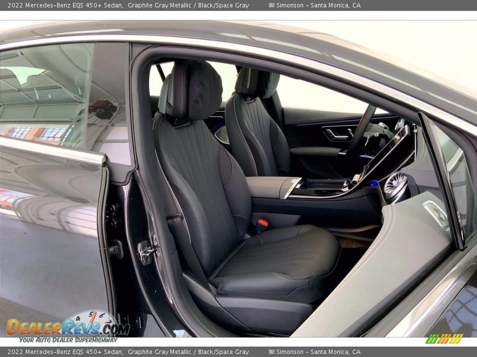 Front Seat of 2022 Mercedes-Benz EQS 450+ Sedan Photo #5
