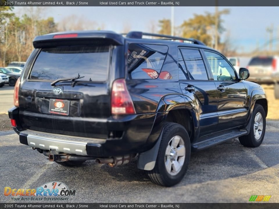 2005 Toyota 4Runner Limited 4x4 Black / Stone Photo #2