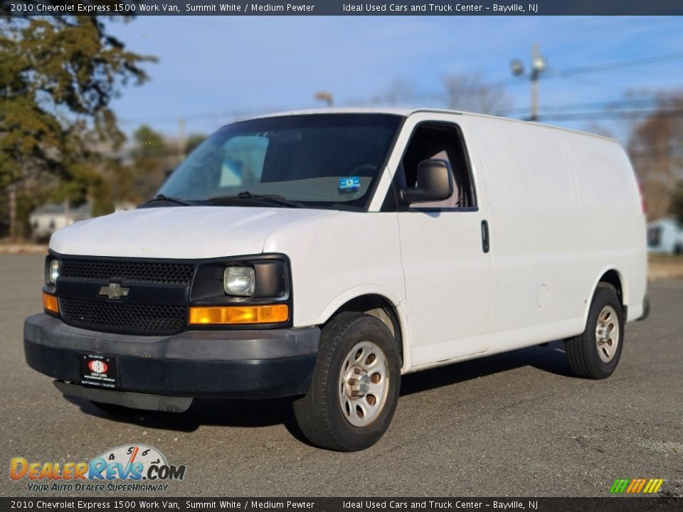 2010 Chevrolet Express 1500 Work Van Summit White / Medium Pewter Photo #1