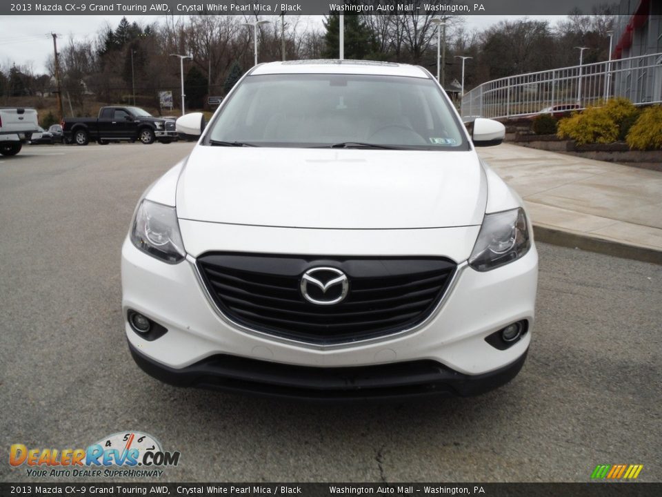 2013 Mazda CX-9 Grand Touring AWD Crystal White Pearl Mica / Black Photo #12