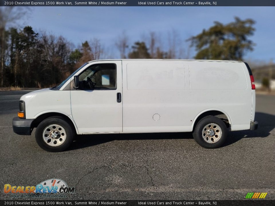 2010 Chevrolet Express 1500 Work Van Summit White / Medium Pewter Photo #2