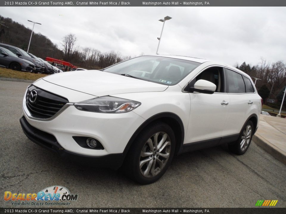 Crystal White Pearl Mica 2013 Mazda CX-9 Grand Touring AWD Photo #13