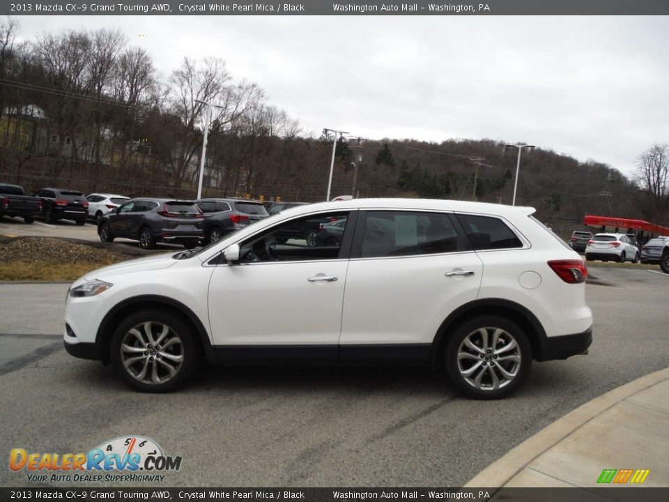 Crystal White Pearl Mica 2013 Mazda CX-9 Grand Touring AWD Photo #14