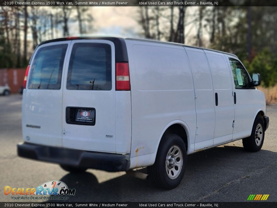 2010 Chevrolet Express 1500 Work Van Summit White / Medium Pewter Photo #5