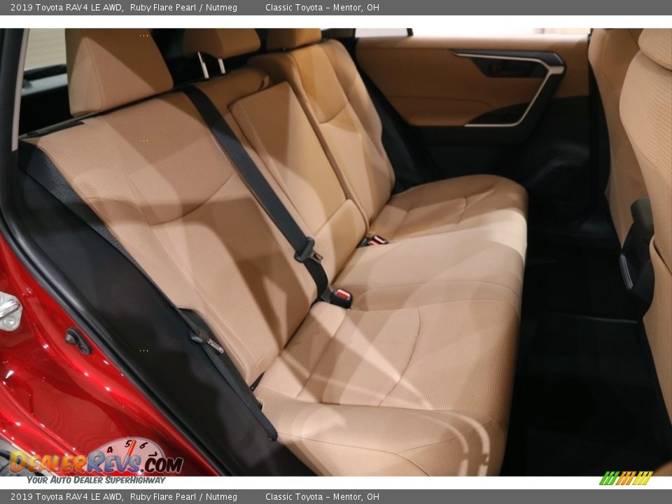 2019 Toyota RAV4 LE AWD Ruby Flare Pearl / Nutmeg Photo #15