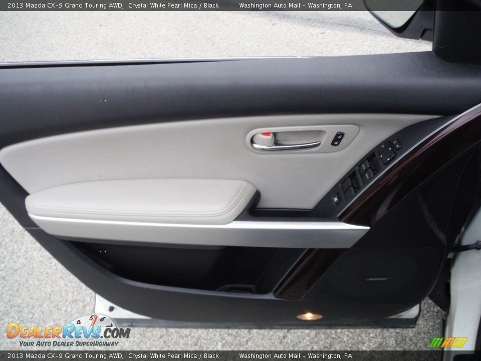 Door Panel of 2013 Mazda CX-9 Grand Touring AWD Photo #19