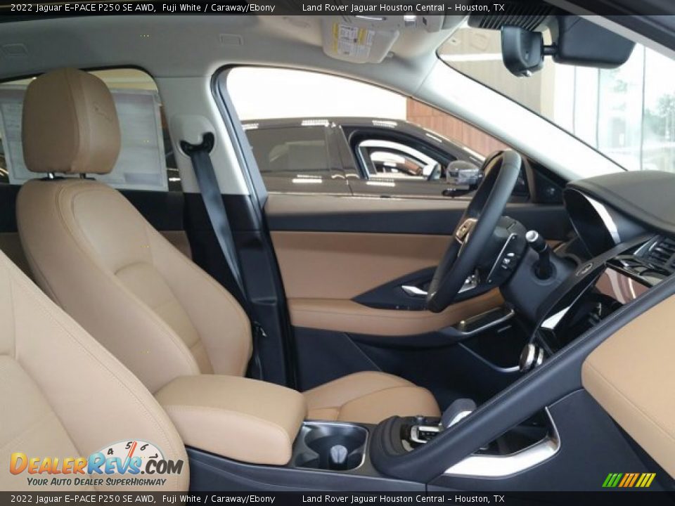 Caraway/Ebony Interior - 2022 Jaguar E-PACE P250 SE AWD Photo #3