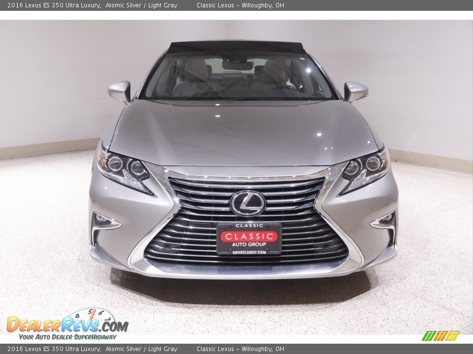 2016 Lexus ES 350 Ultra Luxury Atomic Silver / Light Gray Photo #2