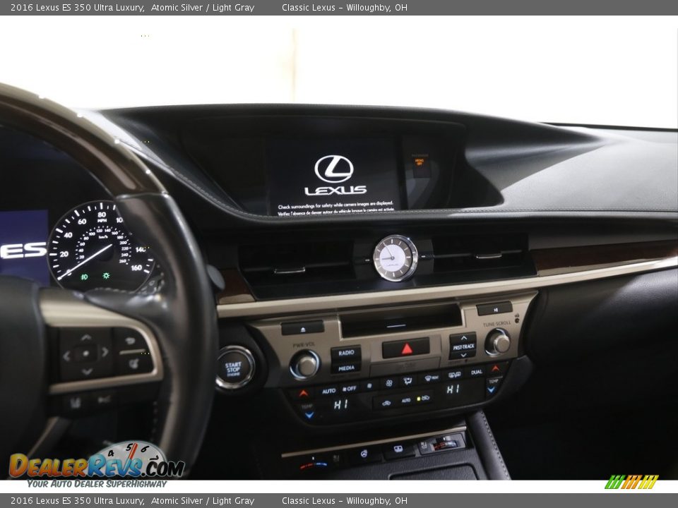 Controls of 2016 Lexus ES 350 Ultra Luxury Photo #9