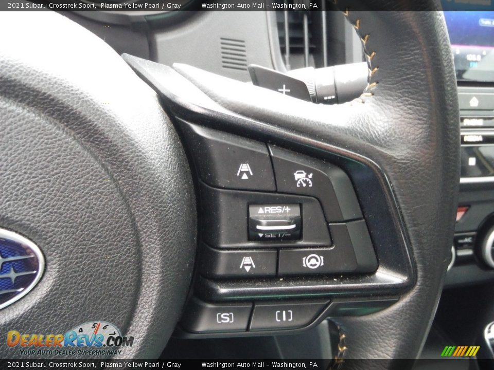 2021 Subaru Crosstrek Sport Steering Wheel Photo #11