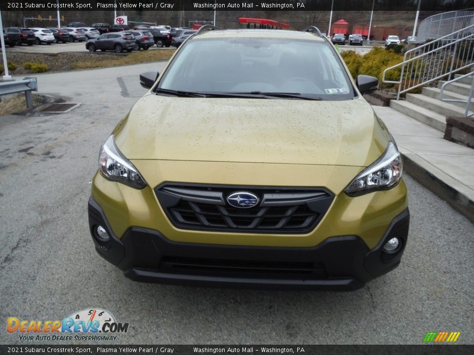 2021 Subaru Crosstrek Sport Plasma Yellow Pearl / Gray Photo #13