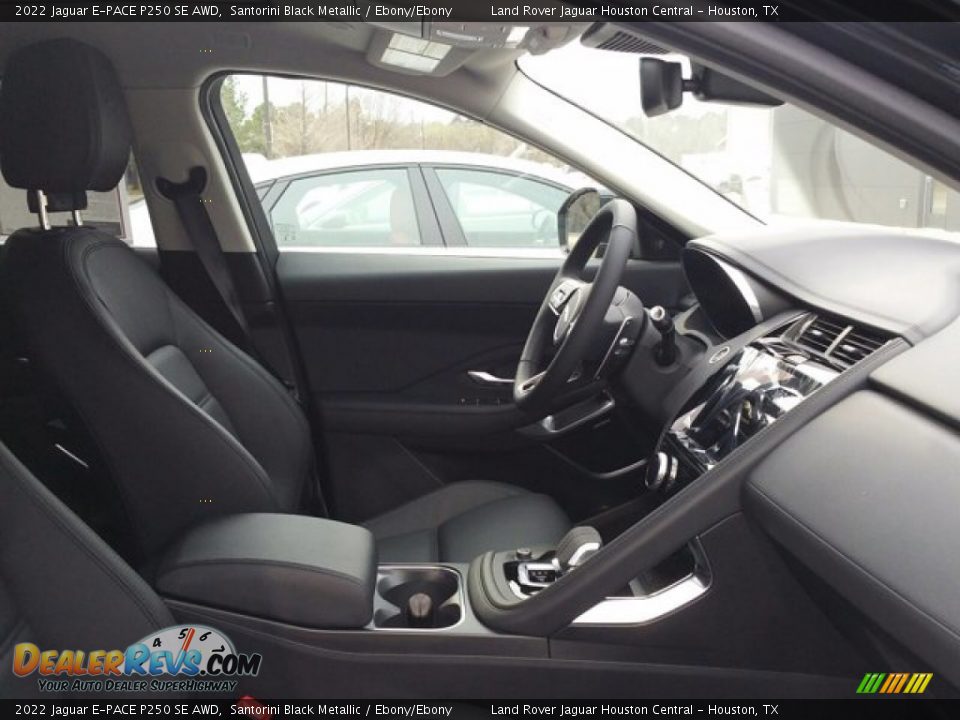 Ebony/Ebony Interior - 2022 Jaguar E-PACE P250 SE AWD Photo #3