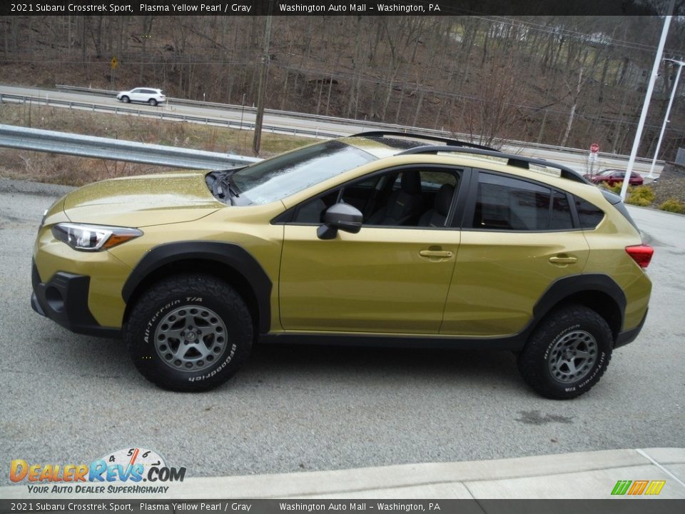 2021 Subaru Crosstrek Sport Plasma Yellow Pearl / Gray Photo #16