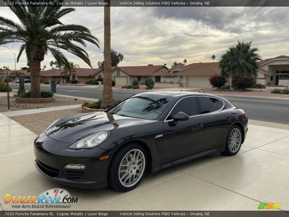 Front 3/4 View of 2010 Porsche Panamera 4S Photo #1