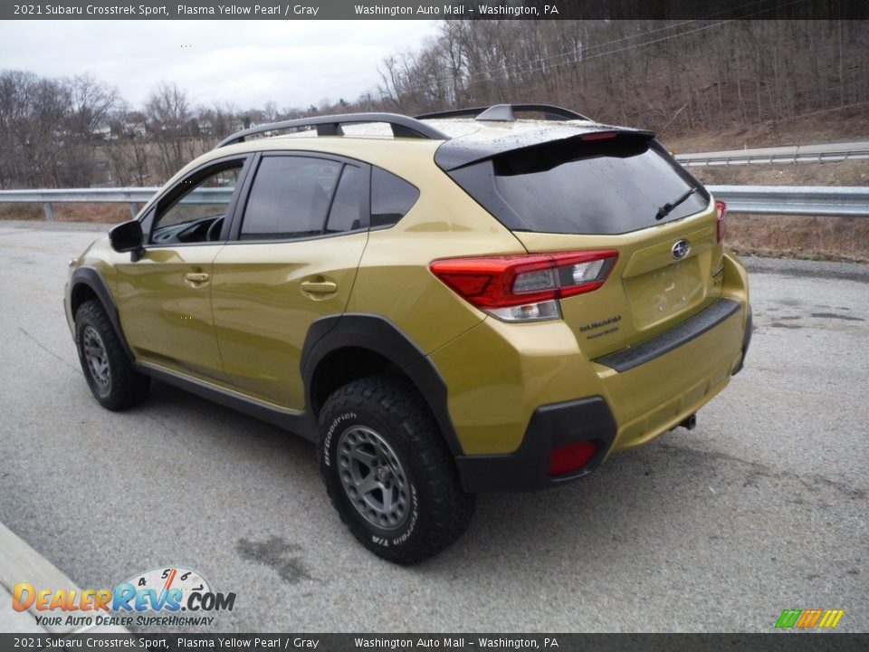 2021 Subaru Crosstrek Sport Plasma Yellow Pearl / Gray Photo #17