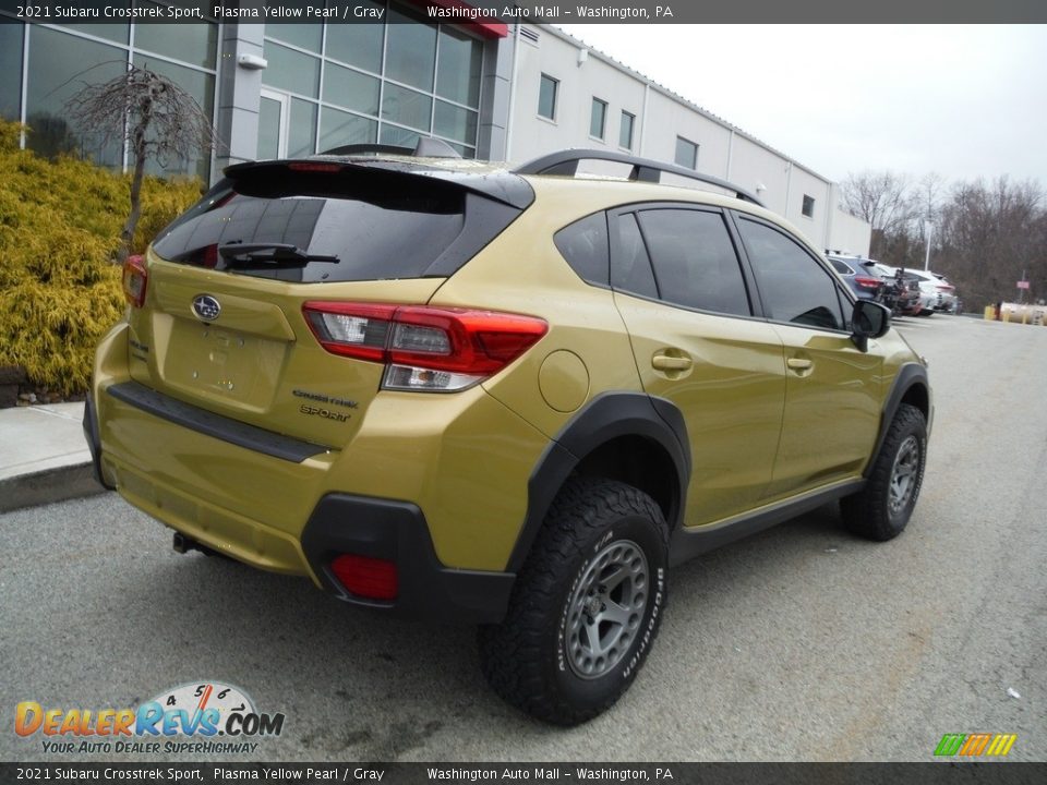 2021 Subaru Crosstrek Sport Plasma Yellow Pearl / Gray Photo #21