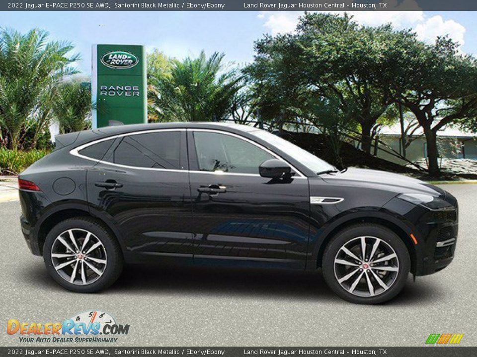 Santorini Black Metallic 2022 Jaguar E-PACE P250 SE AWD Photo #11