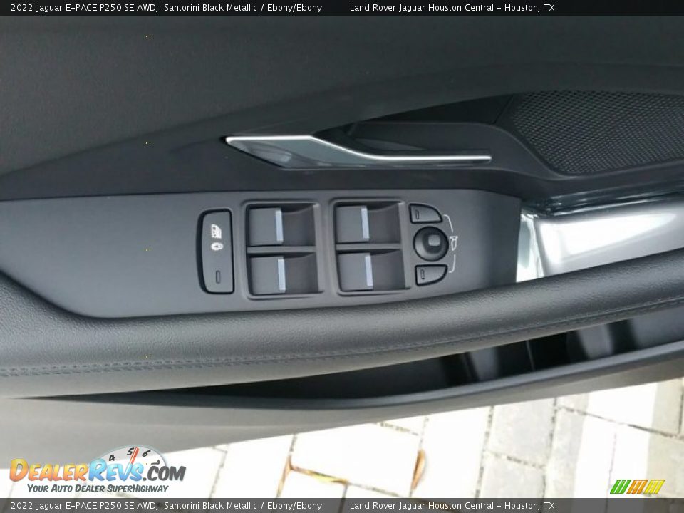2022 Jaguar E-PACE P250 SE AWD Santorini Black Metallic / Ebony/Ebony Photo #14