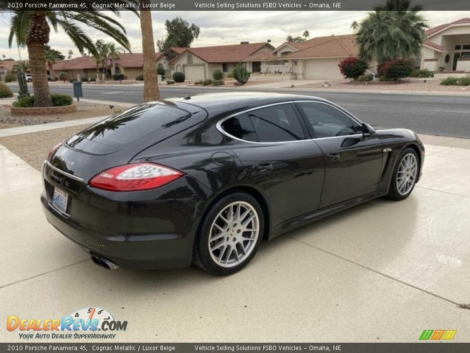 2010 Porsche Panamera 4S Cognac Metallic / Luxor Beige Photo #11