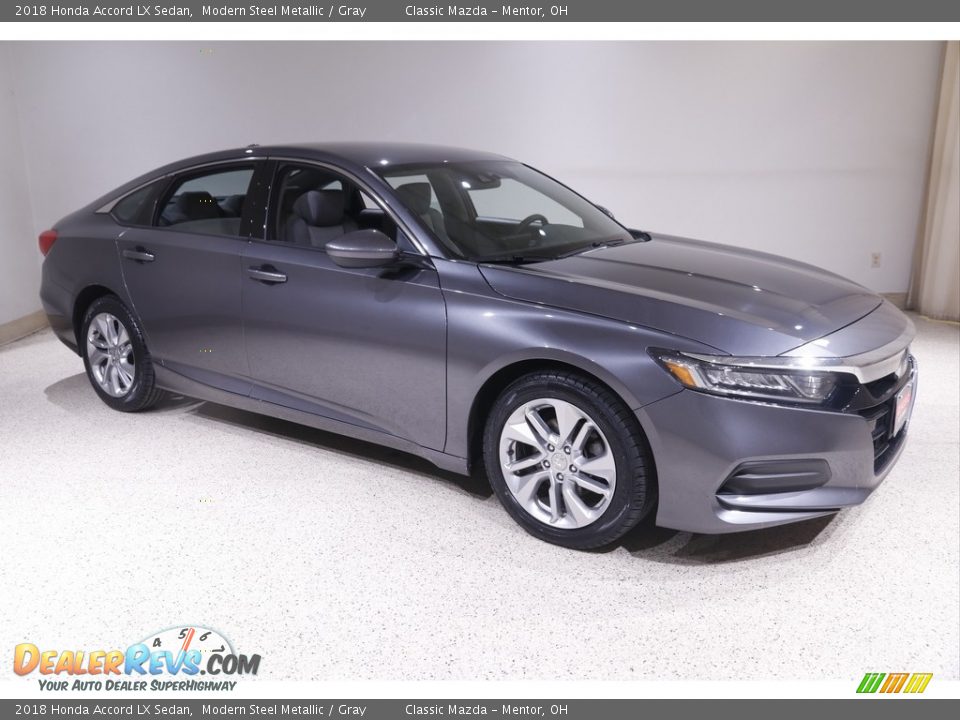 2018 Honda Accord LX Sedan Modern Steel Metallic / Gray Photo #1