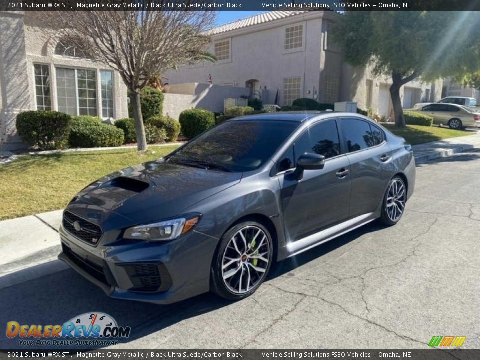 Front 3/4 View of 2021 Subaru WRX STI Photo #1