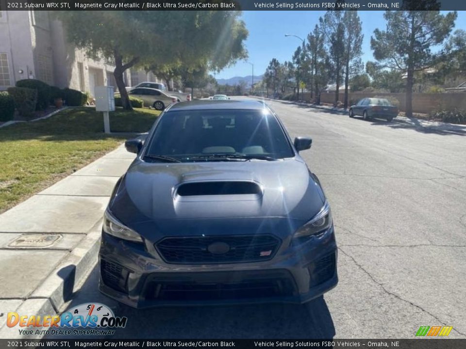 2021 Subaru WRX STI Magnetite Gray Metallic / Black Ultra Suede/Carbon Black Photo #2