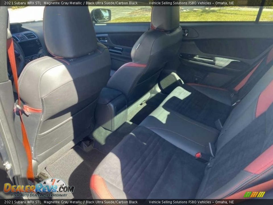 Rear Seat of 2021 Subaru WRX STI Photo #9