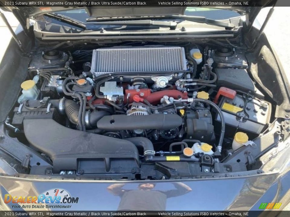 2021 Subaru WRX STI 2.5 Liter DI Turbocharged DOHC 16-Valve DAVCS Horizontally Opposed 4 Cylinder Engine Photo #11