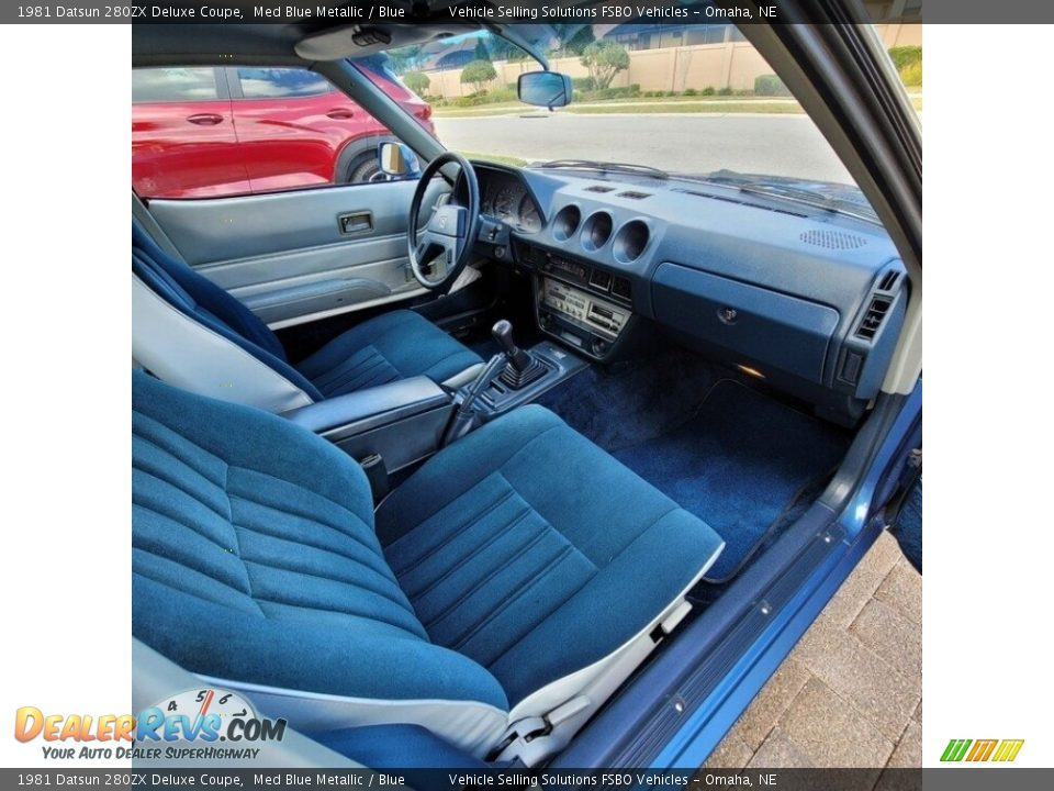 Front Seat of 1981 Datsun 280ZX Deluxe Coupe Photo #3
