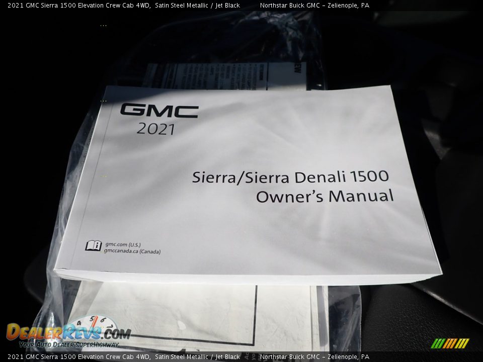 2021 GMC Sierra 1500 Elevation Crew Cab 4WD Satin Steel Metallic / Jet Black Photo #29