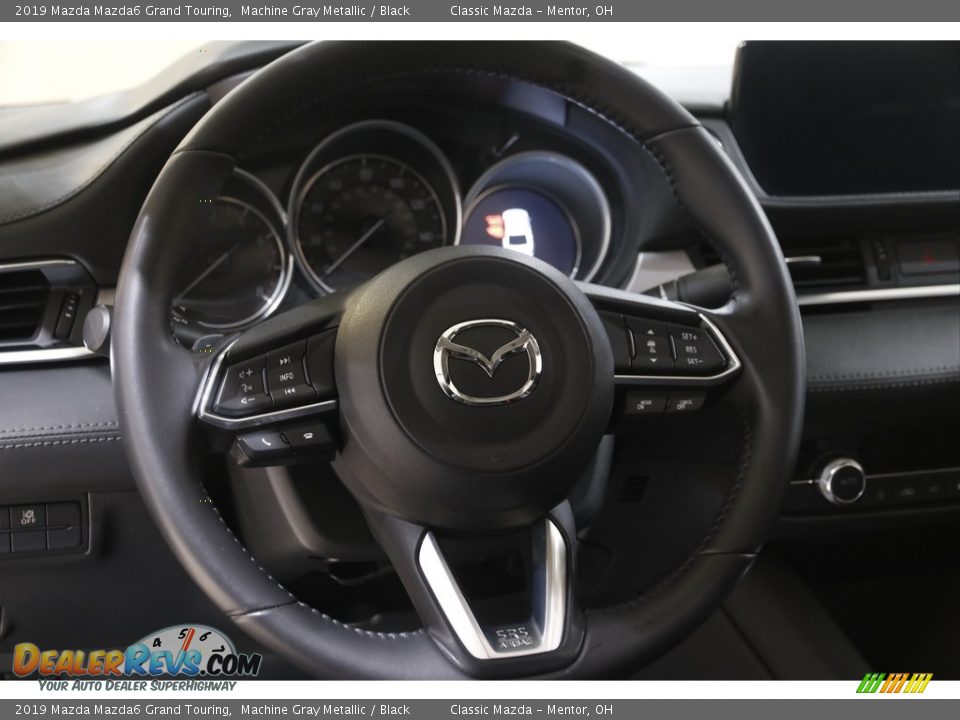 2019 Mazda Mazda6 Grand Touring Machine Gray Metallic / Black Photo #7