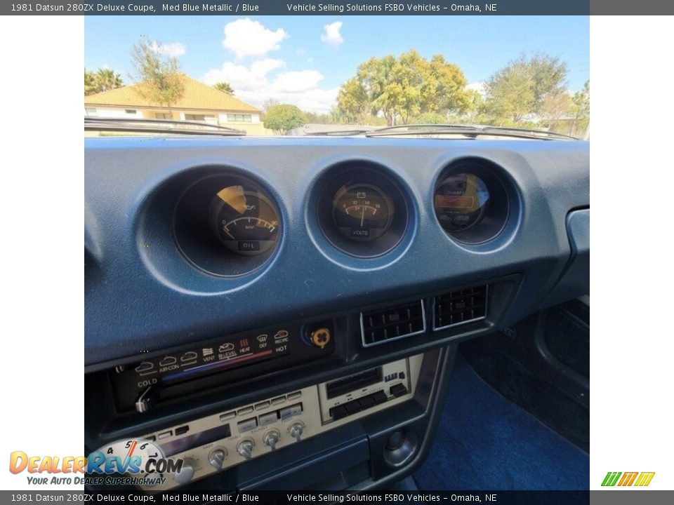 1981 Datsun 280ZX Deluxe Coupe Gauges Photo #7