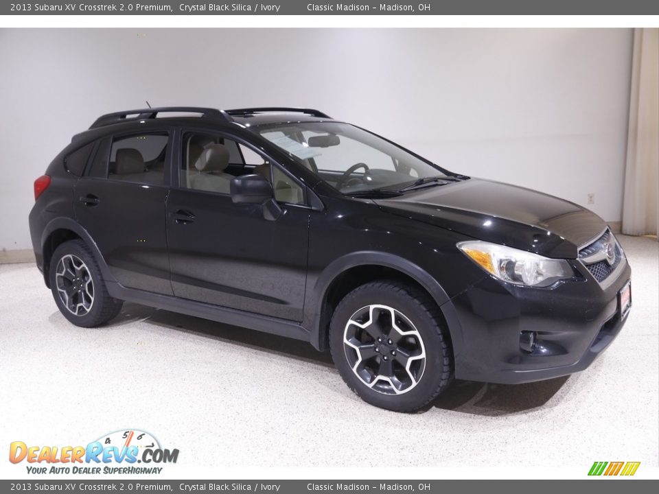 2013 Subaru XV Crosstrek 2.0 Premium Crystal Black Silica / Ivory Photo #1