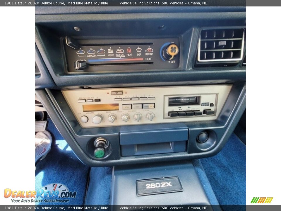 Audio System of 1981 Datsun 280ZX Deluxe Coupe Photo #8