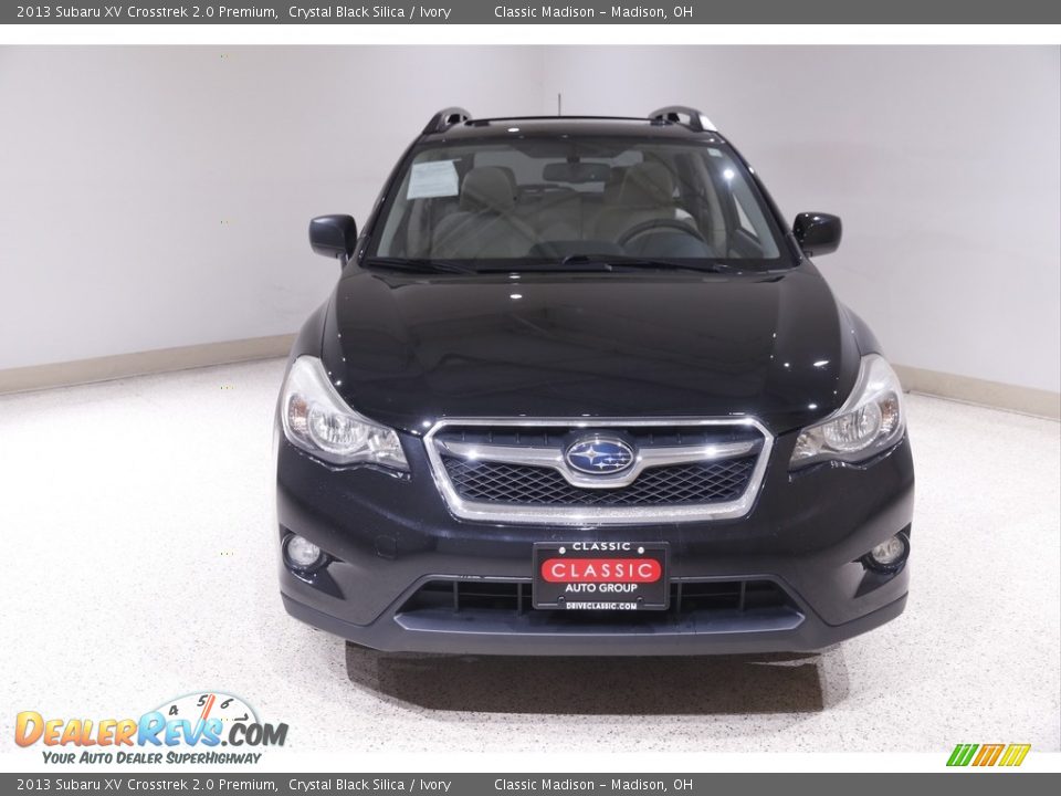 2013 Subaru XV Crosstrek 2.0 Premium Crystal Black Silica / Ivory Photo #2