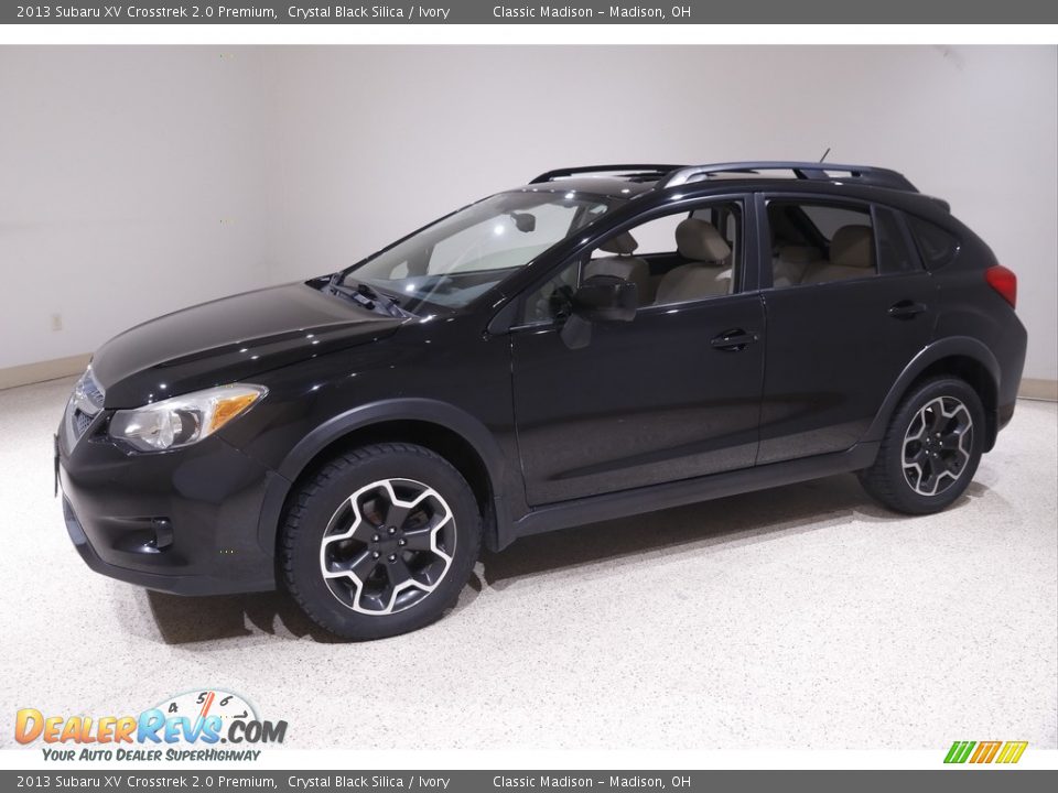 2013 Subaru XV Crosstrek 2.0 Premium Crystal Black Silica / Ivory Photo #3