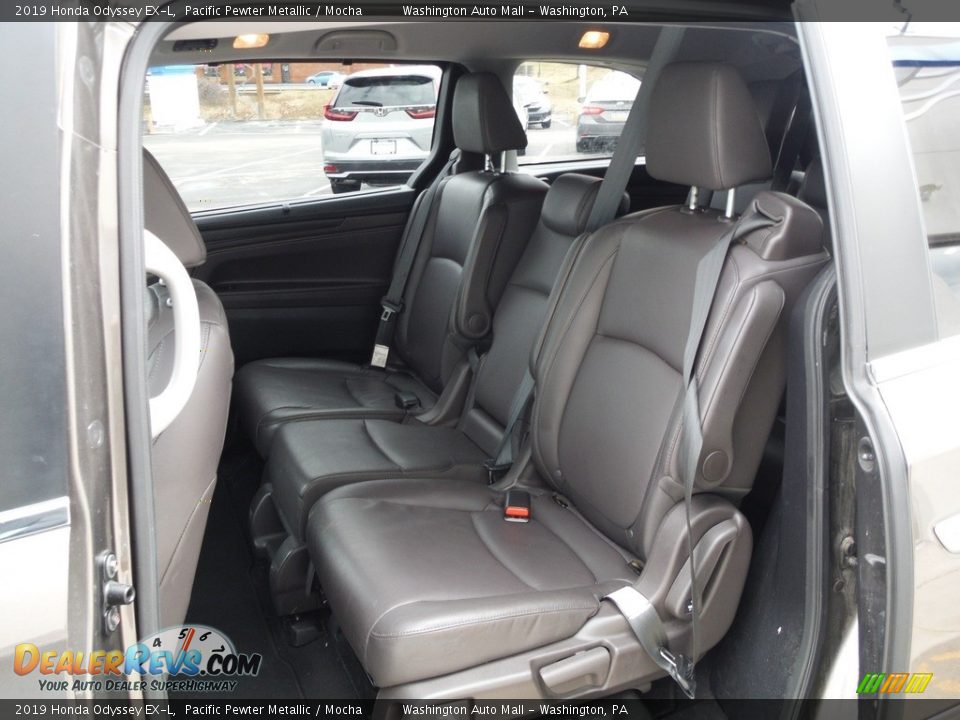 2019 Honda Odyssey EX-L Pacific Pewter Metallic / Mocha Photo #28