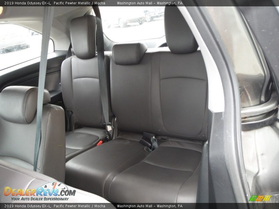 2019 Honda Odyssey EX-L Pacific Pewter Metallic / Mocha Photo #29