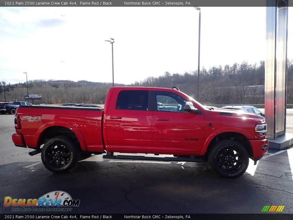 2021 Ram 2500 Laramie Crew Cab 4x4 Flame Red / Black Photo #5