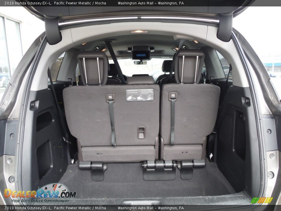 2019 Honda Odyssey EX-L Pacific Pewter Metallic / Mocha Photo #30