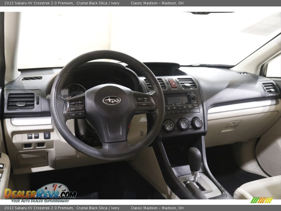 2013 Subaru XV Crosstrek 2.0 Premium Crystal Black Silica / Ivory Photo #6