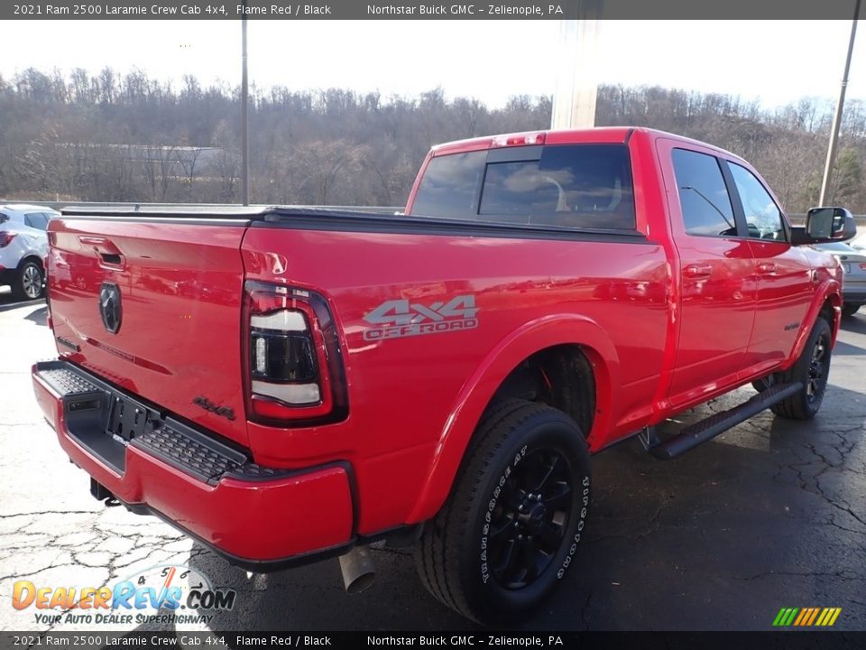 2021 Ram 2500 Laramie Crew Cab 4x4 Flame Red / Black Photo #8