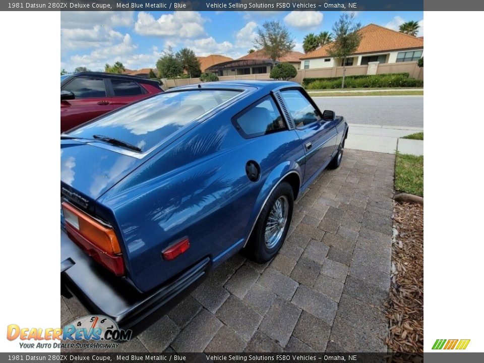 1981 Datsun 280ZX Deluxe Coupe Med Blue Metallic / Blue Photo #15