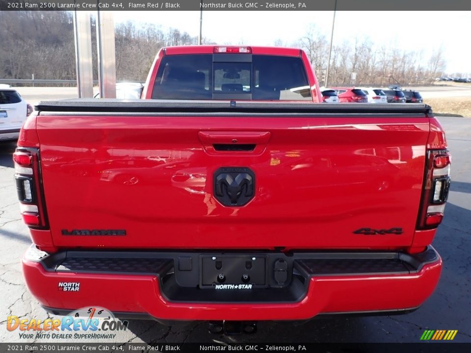 2021 Ram 2500 Laramie Crew Cab 4x4 Flame Red / Black Photo #9