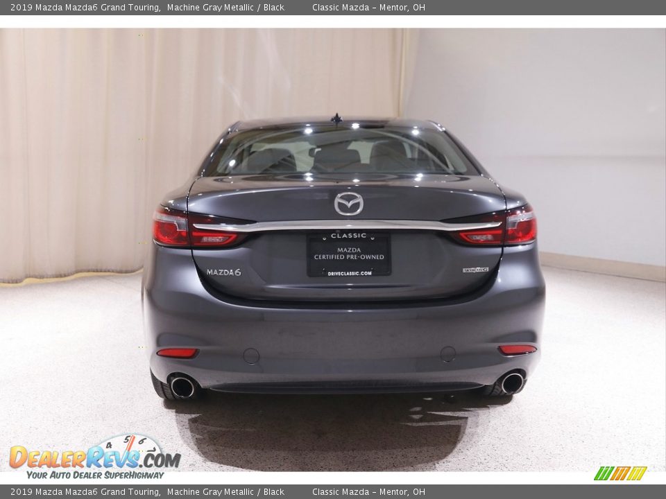 2019 Mazda Mazda6 Grand Touring Machine Gray Metallic / Black Photo #19