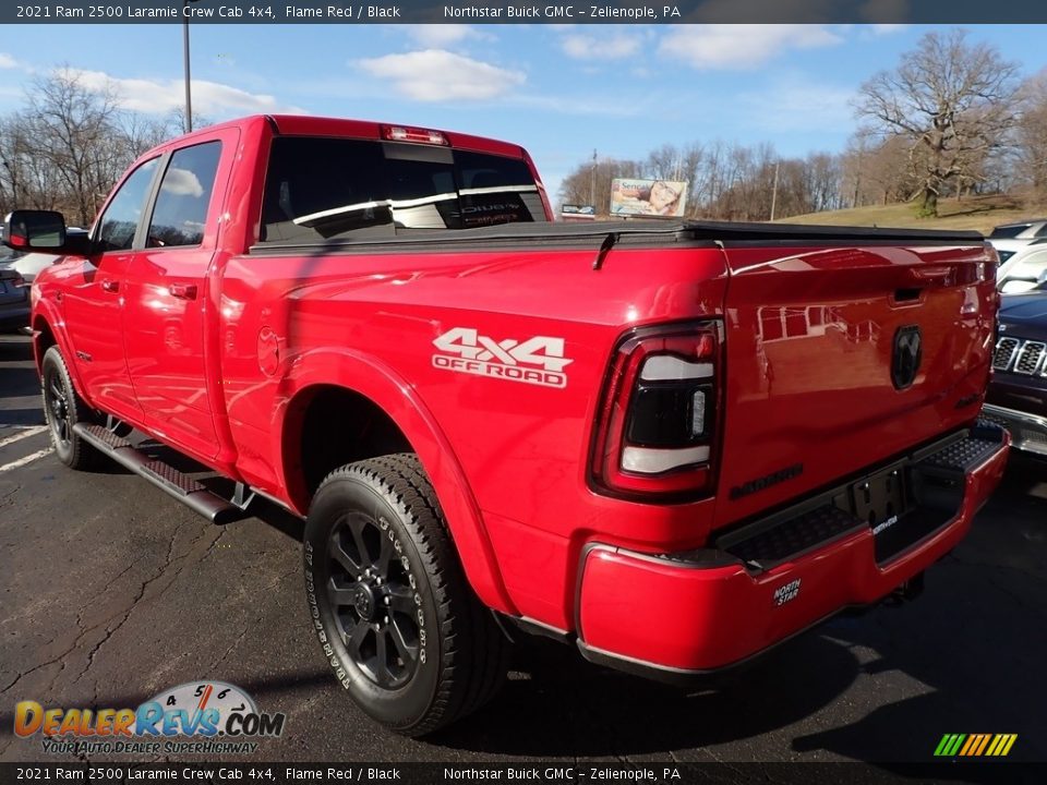 2021 Ram 2500 Laramie Crew Cab 4x4 Flame Red / Black Photo #10