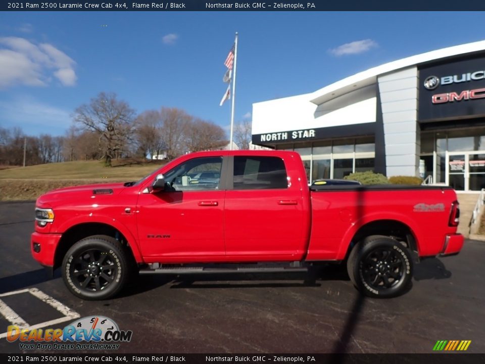 2021 Ram 2500 Laramie Crew Cab 4x4 Flame Red / Black Photo #11