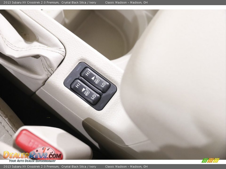 2013 Subaru XV Crosstrek 2.0 Premium Crystal Black Silica / Ivory Photo #12