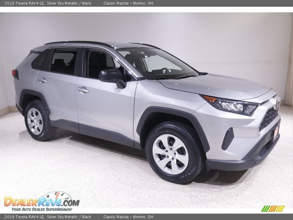 2019 Toyota RAV4 LE Silver Sky Metallic / Black Photo #1