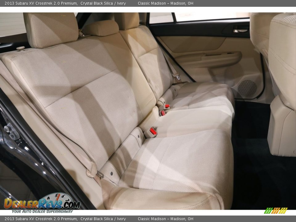 2013 Subaru XV Crosstrek 2.0 Premium Crystal Black Silica / Ivory Photo #14